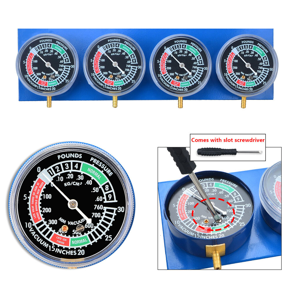 Vacuum Gauge Balancer Sync Balancing Gauges For Motorcycle Motorbike