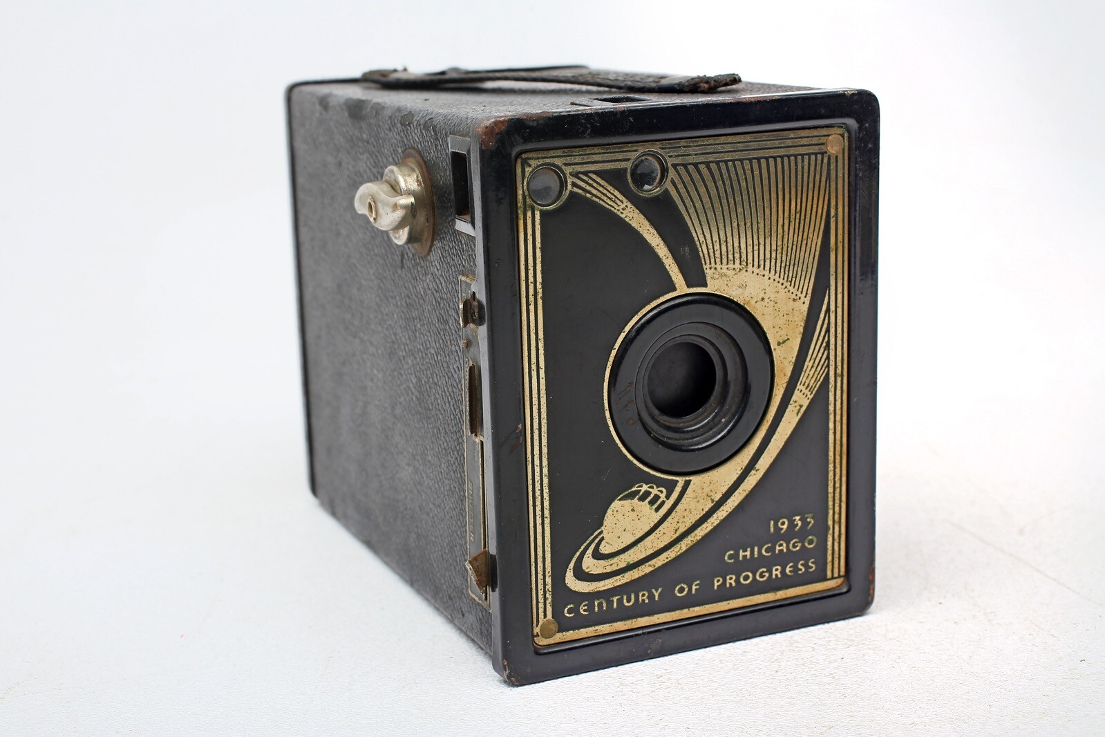 Agfa-Ansco 1933 Chicago Century of Progress Worlds Fair Souvenir 120 film Camera