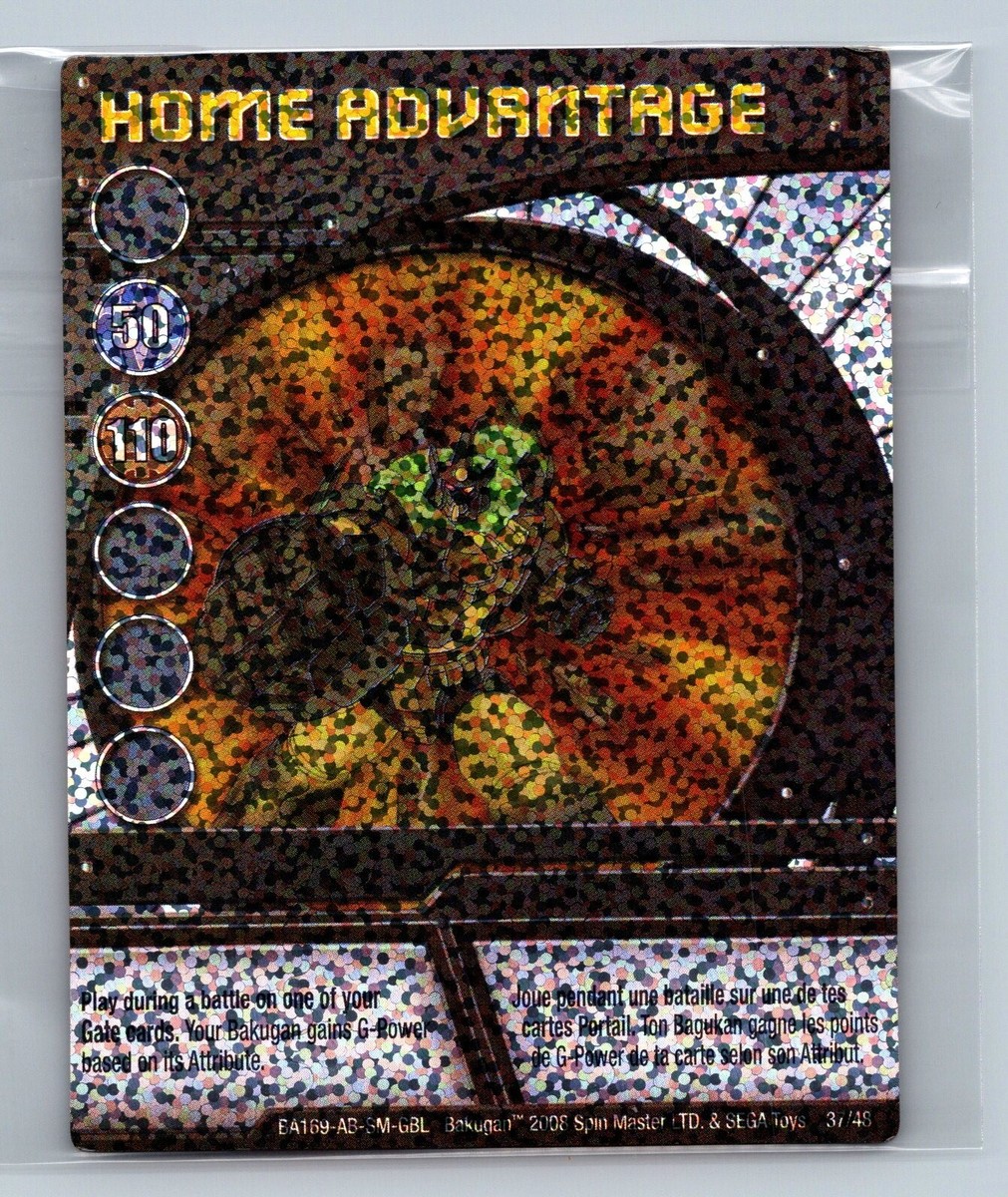 Bakugan Card - Home Advantage (Gorem) - SPARKLE Ability Card