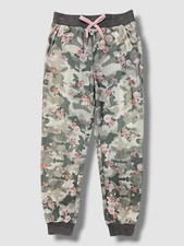  58 Hannah Banana Girl's Green Multicolor Stretch Jogger Sweatpants Pants Size 7