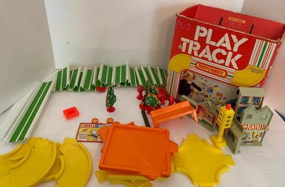 vintage matchbox track