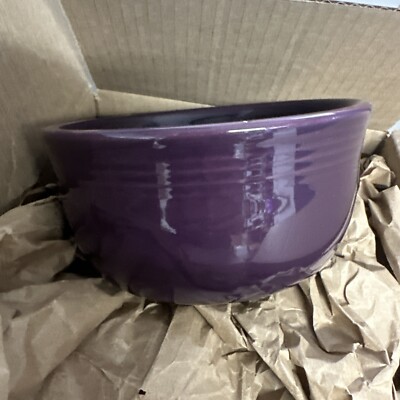 New Fiesta 6'' RETIRED MULBERRY Purple All Purpose Chili Soup GUSTO BOWL 28oz