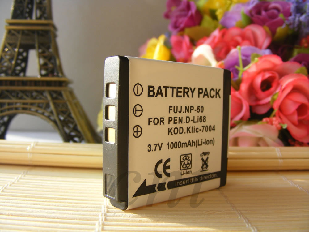 NP-50 FNP50 Battery for Fujifilm FinePix X20 XF1 XP100 XP110 XP150