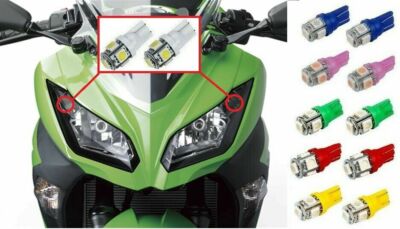 Kawasaki Ninja KRT LED Headlight Pilot Park Lights T10 ninja 300