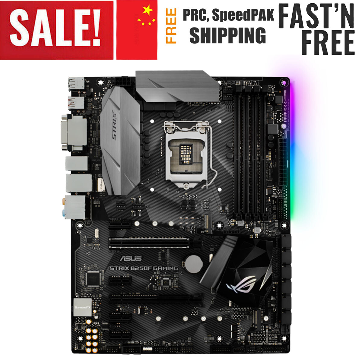 For ASUS ROG STRIX B250F GAMING Motherboard B250 LGA 1151 Support