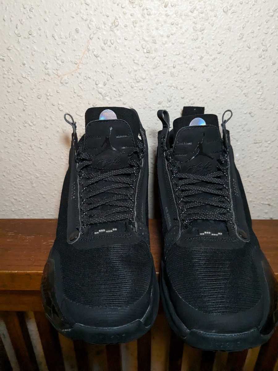 Nike Air Jordan XXXIV 34 Black Cat Triple Black 23 All 4 Retro