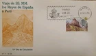 A) 1978, SPAIN, VISIT OF THE KINGS OF SPAIN TO HISPANOAMERICA, FDC, MACCHU PICCH