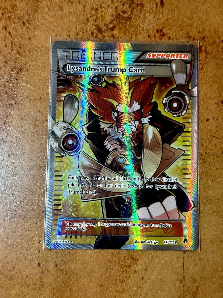 Lysandre's Trump Card - 118/119 - Phantom Forces XY - Pokémon Card