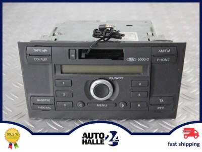 107379 Ford Focus C Max Radio CD Keycode 2720 Audio 3S7T18K876AC 10R021645