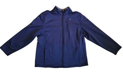 Izod Spectator Fleece Athletic Warm Up Jacket Men's XL Zippered