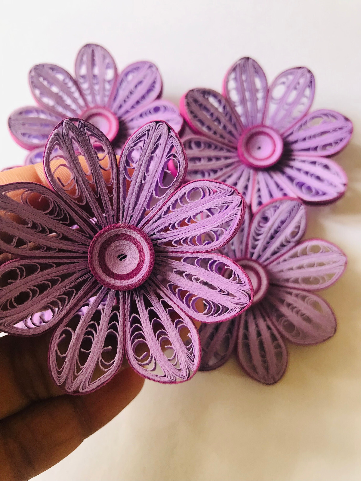DIY Paper Quilling Handmade Flowers Craft Wall Art Gift Box Greeting