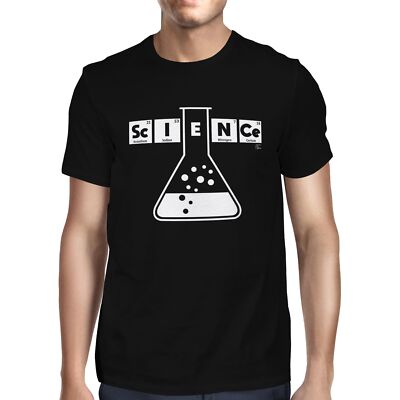 1Tee Herren Science Flask Periodensystem T-Shirt