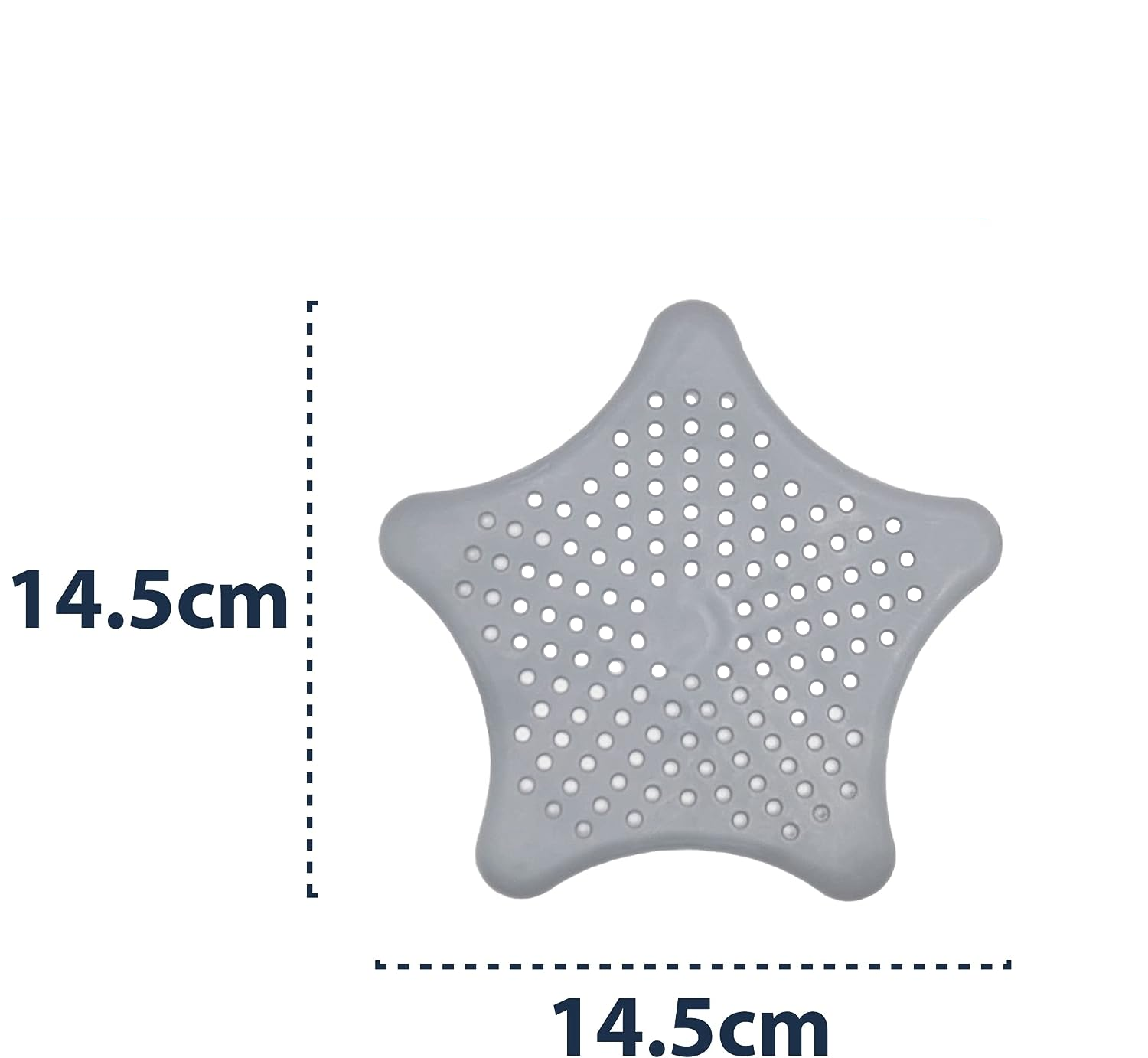 2x Silicone Sink Plug Hole Cover Kitchen Bathroom Drain Protector Hair