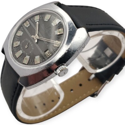 Perma Watch 37mm 70er Jahre Kaliber FE 233 69 LEBROCANTHEURE UHR VINTAGE WATCH