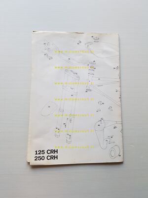 Ancillotti CRH 125-250 Cross catalogo ricambi TELAIO originale