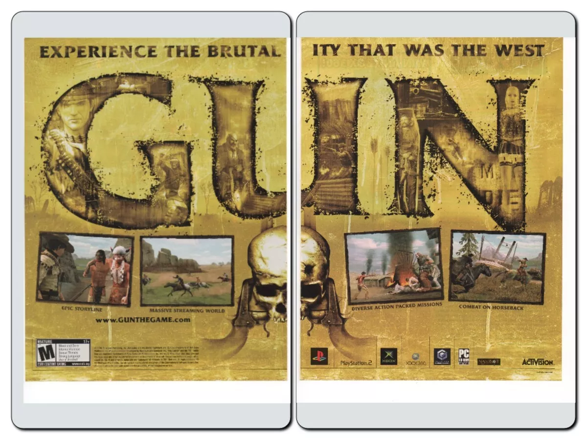 Gun – PC, XBox 360, PS2, Game Cube