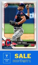 2018 Bowman Draft #BD-8 Lenny Torres