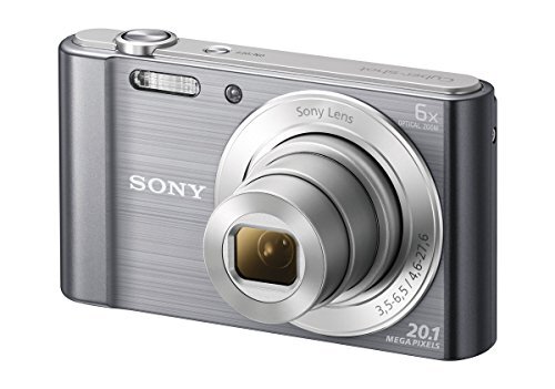 Sony Cyber-shot DSC-W810 20.1MP Digital Camera - Silver for sale