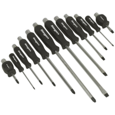 12er Pack Hammer Through Schraubendreher Set - gehärteter Stahl Hammerschlag Meißel Kappe
