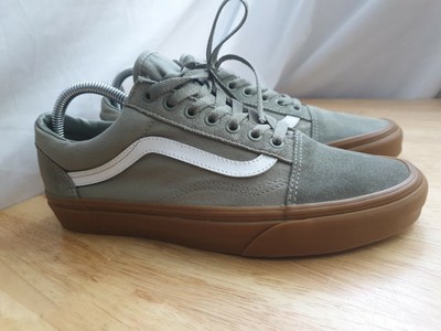 green vans gum sole