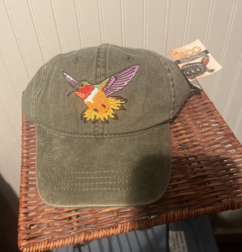 ECO "Rofous Hummingbird" Mütze verstellbar neu mit Etikett