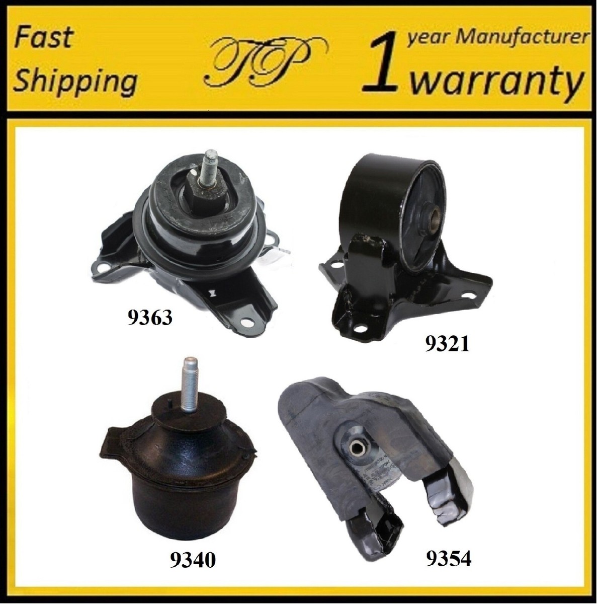 American International 2006-2011 Hyundai Azera Mounting Kit Top Sale Auto Engine Systems Engine Mounting for Hyundai Azera OEM  (21910-3K800)
