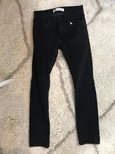 Levis 510 Skinny Black Slim Fit Jeans Size 26