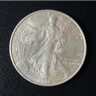 U.S. Mint 2001 American Silver Eagle 1 oz 0.999 Fine Silver Coin