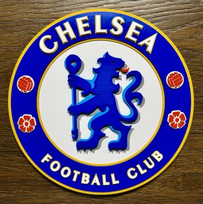 Chelsea FC Wall Decor Sign | Premier League Soccer Fan Room Man Cave Gift