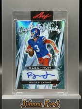 Ryder Lyons 2025 Leaf Electrum Crystallography Auto 3/6 #C-RL1 JSY #
