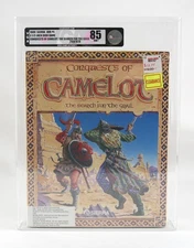 VGA 85 SEALED 1989 Conquests of Camelot Sierra TOP POP Big Box PC