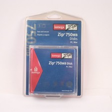 NEW Iomega Zip Disk 750MB Cartridge 3-Pack  Discontinued by Manufacturer 