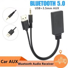 2 In 1 USB Bluetooth 5.0 Transmitter Receiver Adapter Wireless For PC Car Kit