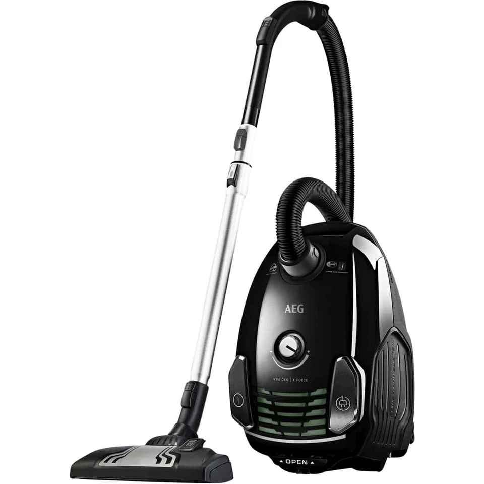 AEG VX6 Boden-Staubsauger mit Beutel 800W Schwarz NEU