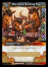 WoW TCG Loot Card – War Party Hitching Post – Unused/Unscratched