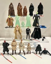 Star Wars Figure Lot Saga Vintage Phantom Menace Anakin Skywalker Darth Maul