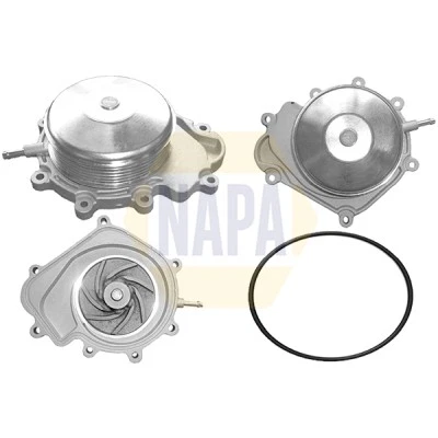 Water Pump fits MERCEDES E200 S212, W212 2.2D 09 to 16 OM651.925 Coolant NAPA - Image 2 of 4