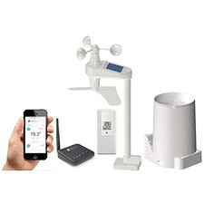 WS-100-WEATHERSTATION Smart Home Weather Station WiFi Module w/Outdoor Thermo...