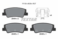 Bremsbelagsatz Scheibenbremse Hinterachse FüR Hyundai KIA Sonata Viii Tucson