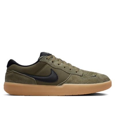 Brand New Mens Nike SB Force 58 Medium Olive/Gum/Black