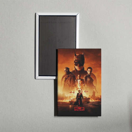 The Batman Mini Movie Poster Fridge Locker Magnet | eBay