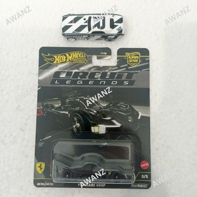 2025 Hot Wheels Car Culture Circuit Legends Ferrari 499P Chase 0/5 & GRATIS G...
