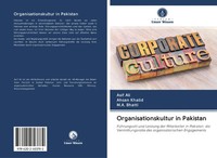Asif Ali (U. A.) | Organisationskultur In Pakistan | Taschenbuch | Deutsch