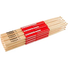 Goodwood 12-Pack Drumsticks 7A Wood