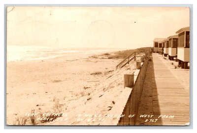 WEST PALM BEACH FLORIDA RPPC ~ Surf Cottages ~ Vacation rentals hotel motel