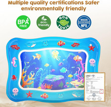 Cat Water Mat Interactive Cat Toys Upgraded Thickened 0.7Mm PVC Cooling Heating