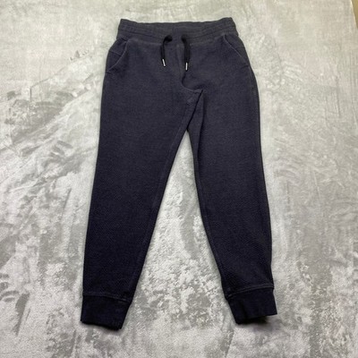 Lululemon Warm Down Jogger II Womens Heathered Core Black Textured Knit  Size 8