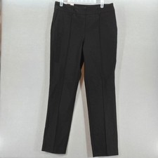 Hilary Radley Black Pull On Slim Leg Pants Tummy Control Women's Size M NWT
