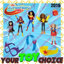 Figura de acción McDonald's 2016 DC SUPERHERO GIRLS SUPERHÉROE niña TU ELECCIÓN juguete