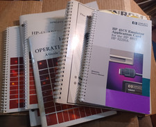 Lot Of 6 HP-41 Manuals And Guides, Hewlett-Packard